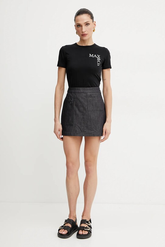 MAX&Co. t-shirt 2518971012200 fekete SS25