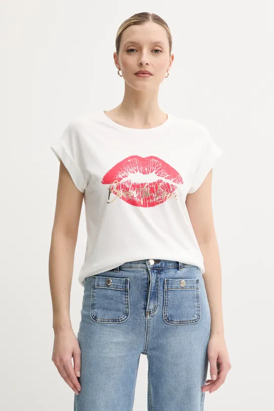Morgan t-shirt DVALA regular biały DVALA
