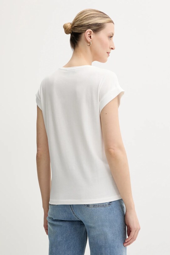 Îmbrăcăminte Morgan tricou DVALA DVALA alb