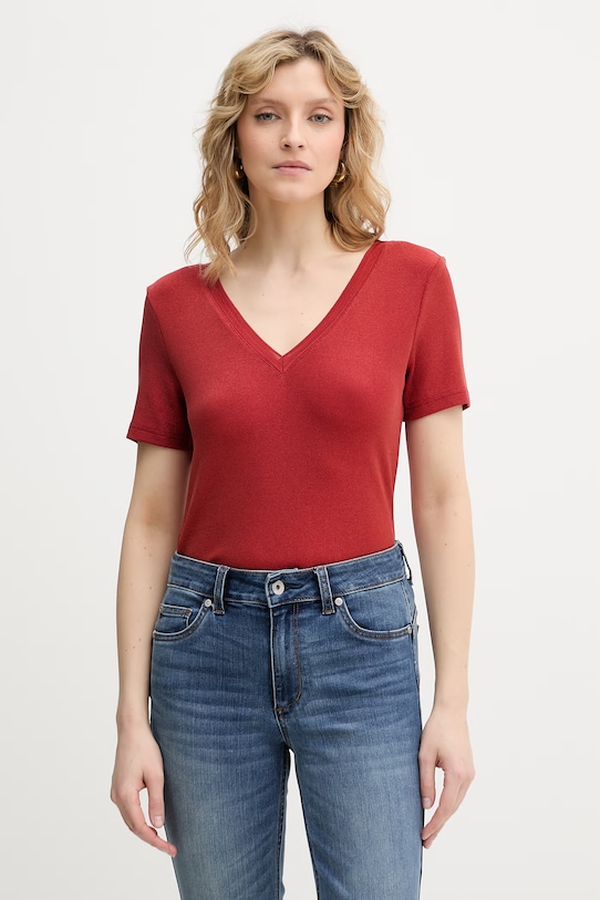 Morgan t-shirt DIWI czerwony DIWI