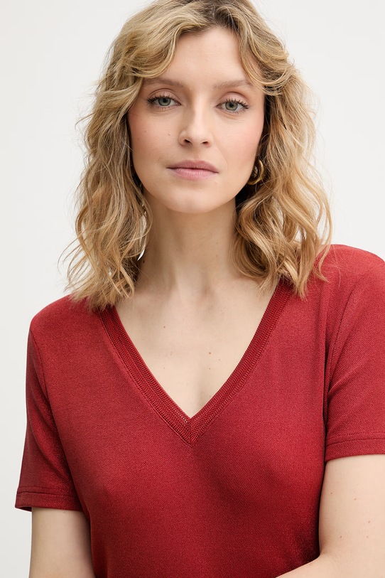 Morgan t-shirt DIWI czerwony DIWI