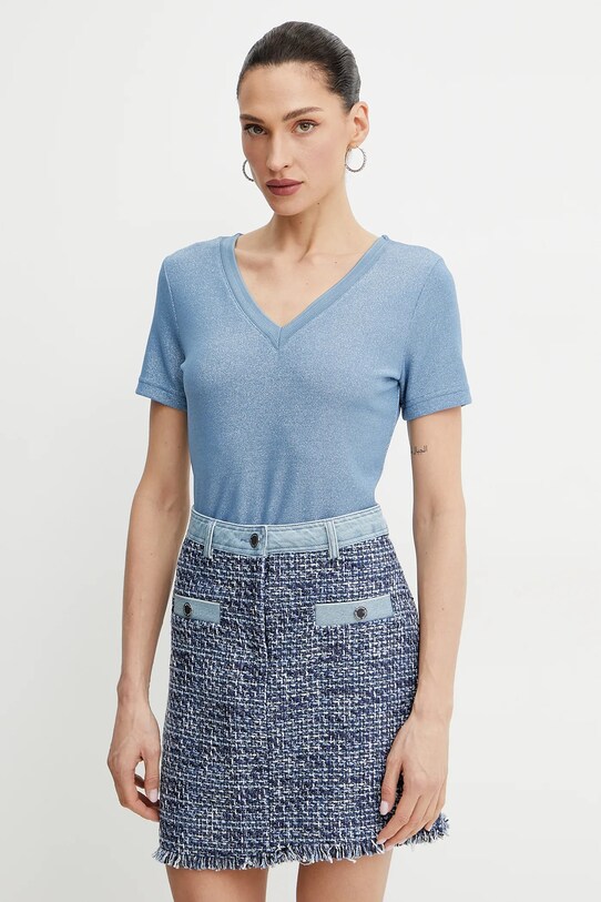 Morgan tricou DIWI model fin albastru DIWI