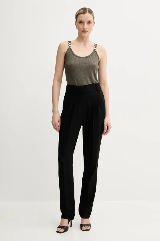 Morgan top DIDOA DIDOA zielony SS25