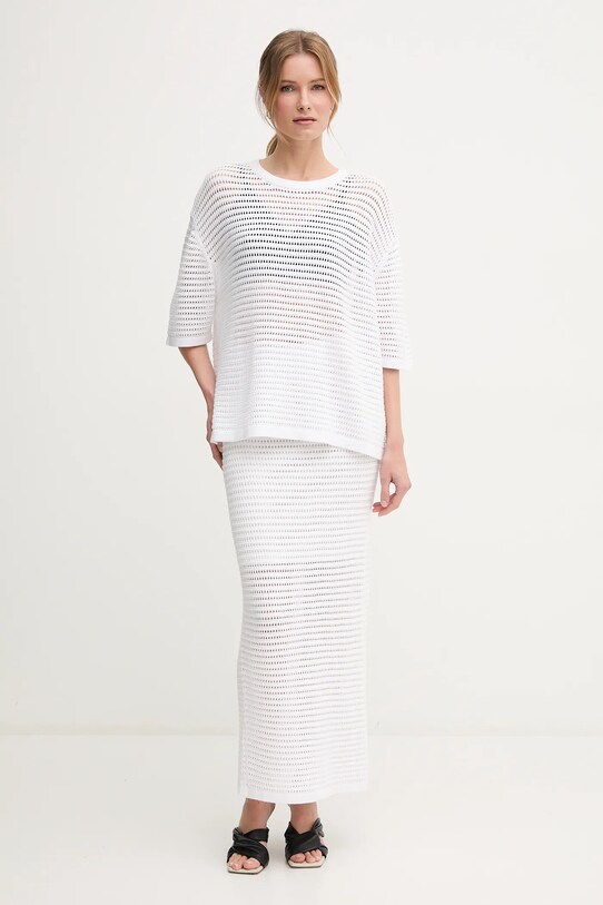 Marc Aurel tricou 8957.8000.82062 alb SS25