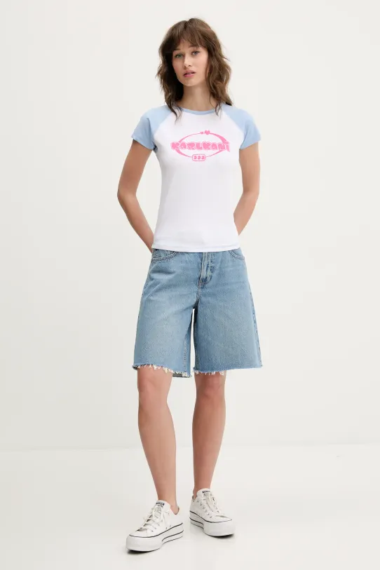 Karl Kani t-shirt 61300124 biały SS25