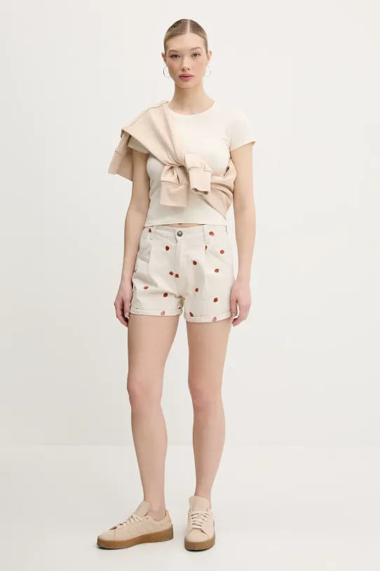 Karl Kani t-shirt 61300113 beżowy SS25