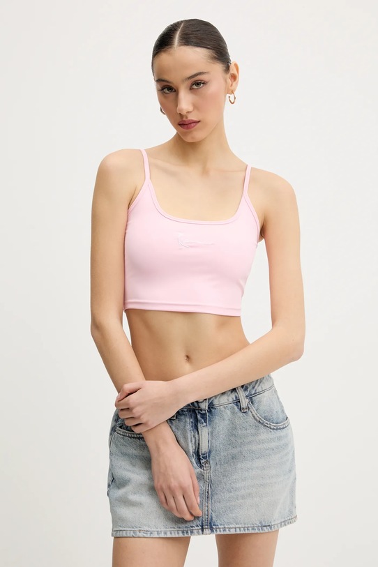 Top Karl Kani růžová 61310126
