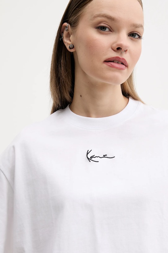 Хлопковая футболка Karl Kani белый 6137873
