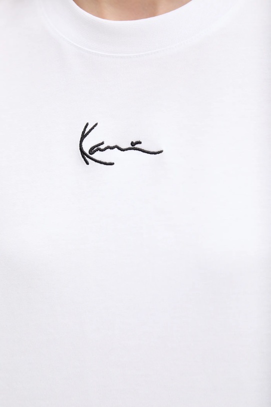 Хлопковая футболка Karl Kani 6137873 белый