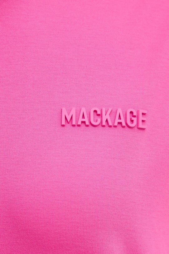 Bavlněné tričko MACKAGE TEE.W růžová