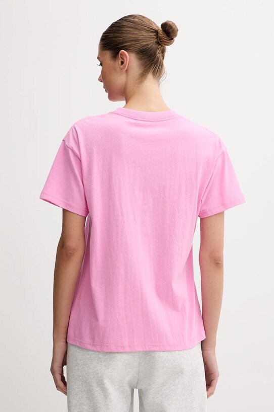 Odzież Rip Curl t-shirt bawełniany 0HXWTE różowy
