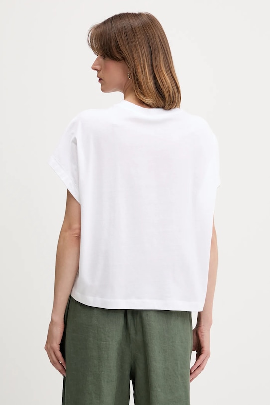 Îmbrăcăminte United Colors of Benetton tricou din bumbac 3096D1071 alb