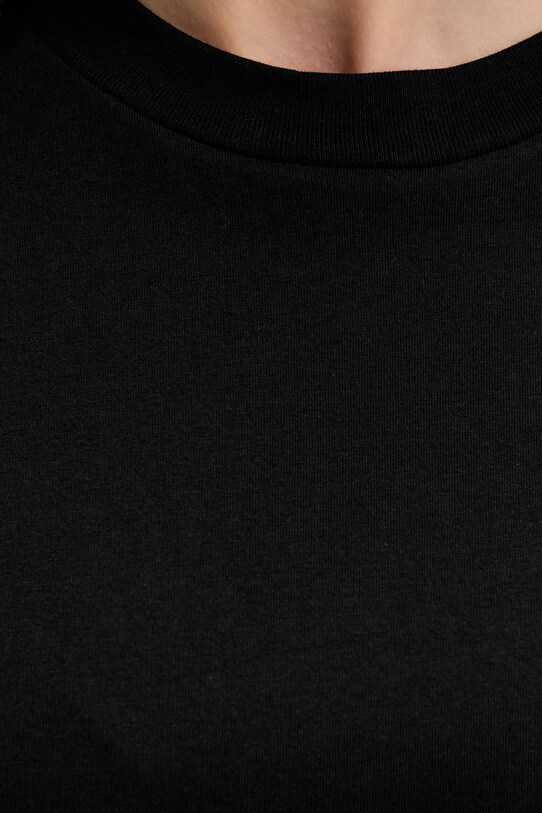 Хлопковая футболка United Colors of Benetton 3096D1071 чёрный