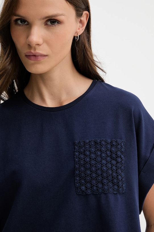 United Colors of Benetton tricou bleumarin 3IFVD10AF