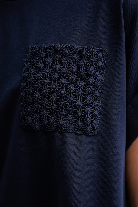 United Colors of Benetton tricou 3IFVD10AF bleumarin