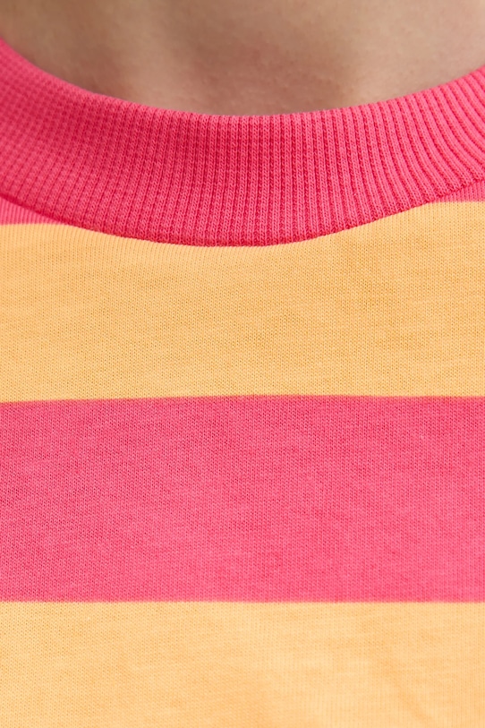 Bombažna kratka majica United Colors of Benetton 32JPD10A5 roza