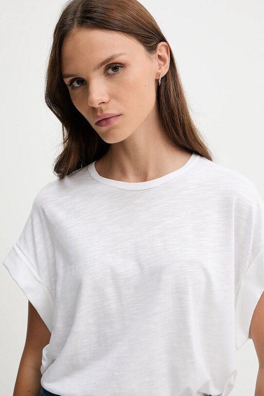 United Colors of Benetton t-shirt biały 3KMTD10A9
