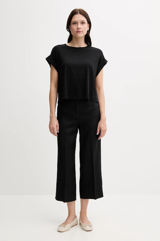 United Colors of Benetton t-shirt 3KMTD10A9 czarny SS25