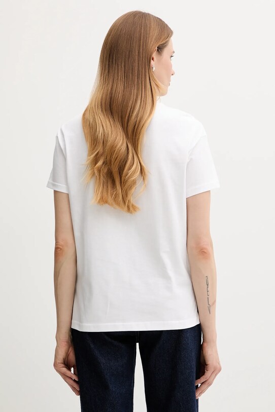 Одежда Хлопковая футболка United Colors of Benetton 3BL0D10AK белый