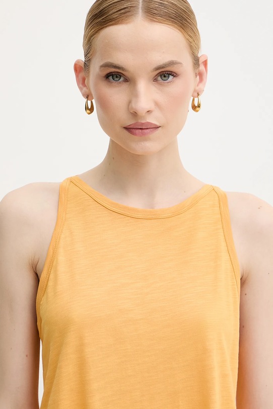 United Colors of Benetton top galben 3KMTDH013