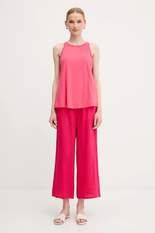 United Colors of Benetton top 3KMTDH013 rózsaszín SS25