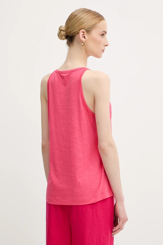 Odzież United Colors of Benetton top 3KMTDH013 różowy