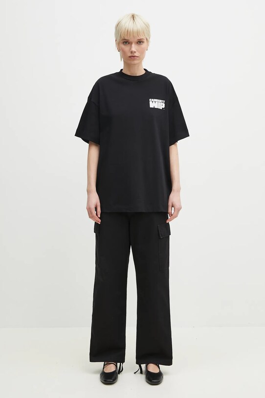 Carhartt WIP tricou din bumbac S/S Day Off T-Shirt I034679.0D2XX negru
