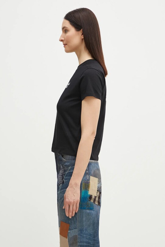 Carhartt WIP tricou din bumbac S/S Chained T-Shirt I034693.0D2XX negru SS25