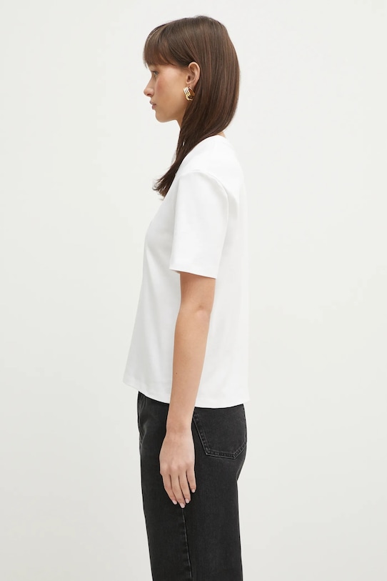 Carhartt WIP t-shirt bawełniany S/S Luca T-Shirt I034633.02XX biały SS25