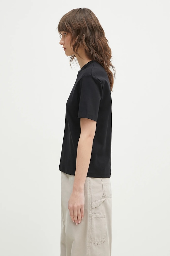 Памучна тениска Carhartt WIP S/S Luca T-Shirt I034633.89XX черен SS25