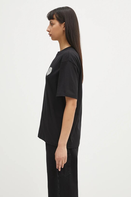 Carhartt WIP t-shirt bawełniany S/S Hartt Chain T-Shirt I034703.89XX czarny SS25