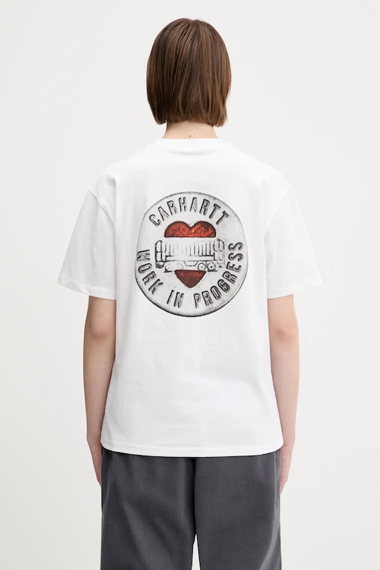 Carhartt WIP t-shirt bawełniany S/S Button T-Shirt