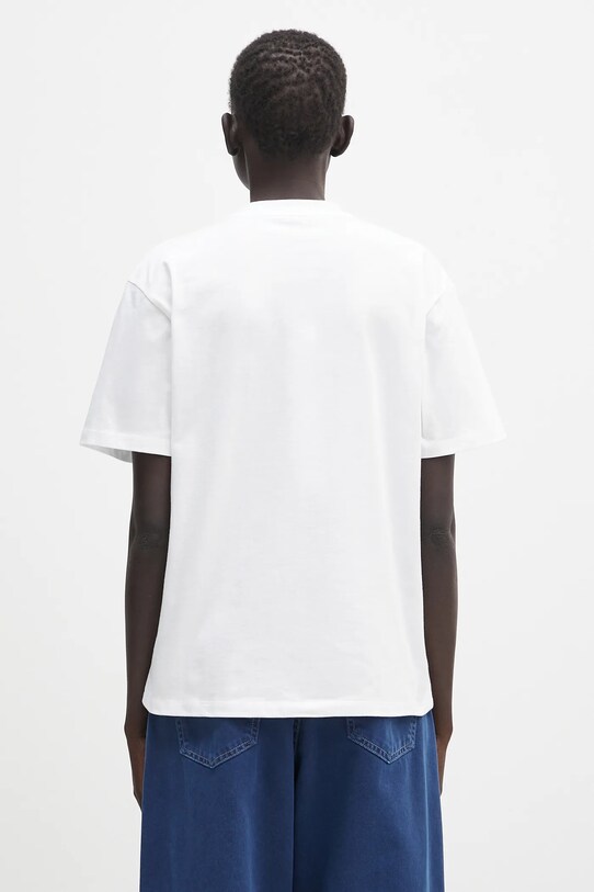Oblečení Bavlněné tričko Carhartt WIP S/S Pocket Heart T-Shirt I032180.00AXX bílá