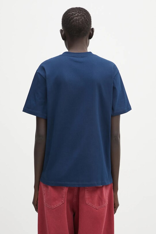 Odzież Carhartt WIP t-shirt bawełniany S/S Pocket Heart T-Shirt I032180.2VVXX granatowy
