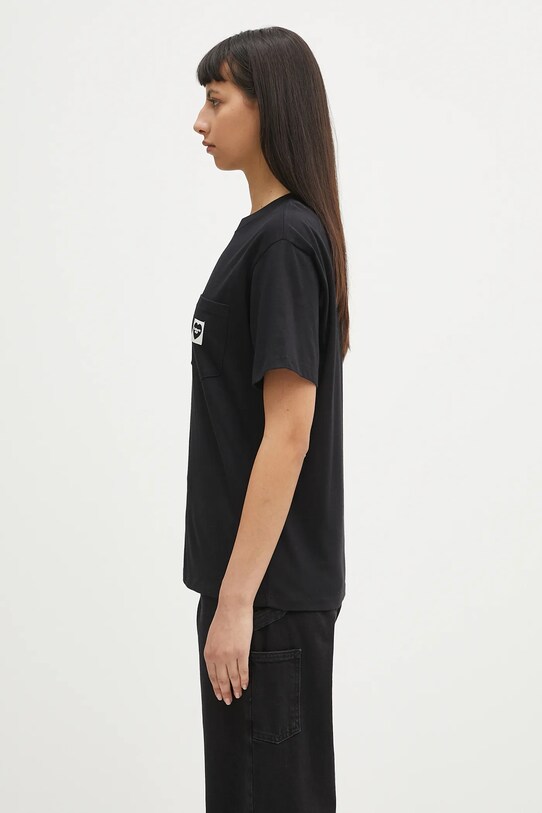 Carhartt WIP t-shirt in cotone S/S Pocket Heart T-Shirt I032180.00EXX nero SS25