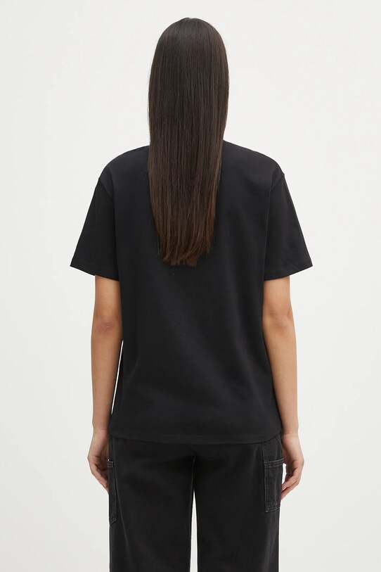 Abbigliamento Carhartt WIP t-shirt in cotone S/S Pocket Heart T-Shirt I032180.00EXX nero