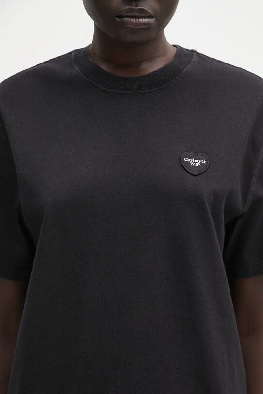Pamučna majica Carhartt WIP S/S Ingo T-Shirt crna I034648.89GD