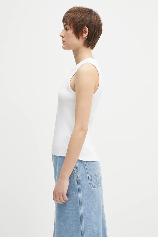 Top Carhartt WIP Philips A-Shirt I034624.02XX bílá SS25