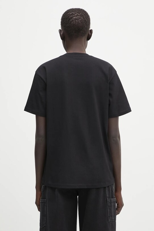 Одежда Хлопковая футболка Carhartt WIP S/S Pocket Heart T-Shirt I032180.1V2XX чёрный