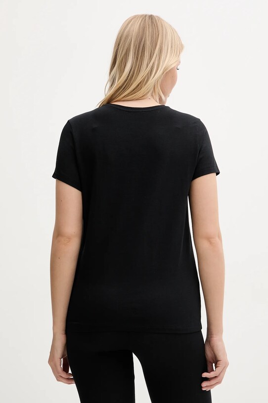 Одежда Футболка лаунж Emporio Armani Underwear EW000408.AF10881 чёрный