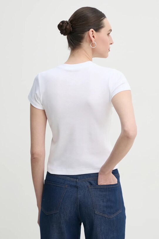 Oblačila Bombažna kratka majica A.L.C. Avery 8KTOP00851 bela