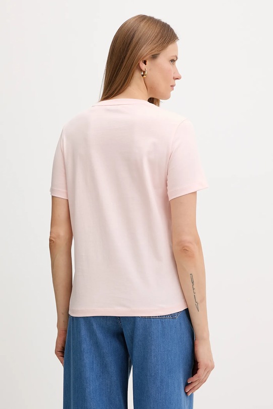 Odzież Gant t-shirt bawełniany 4200502 różowy