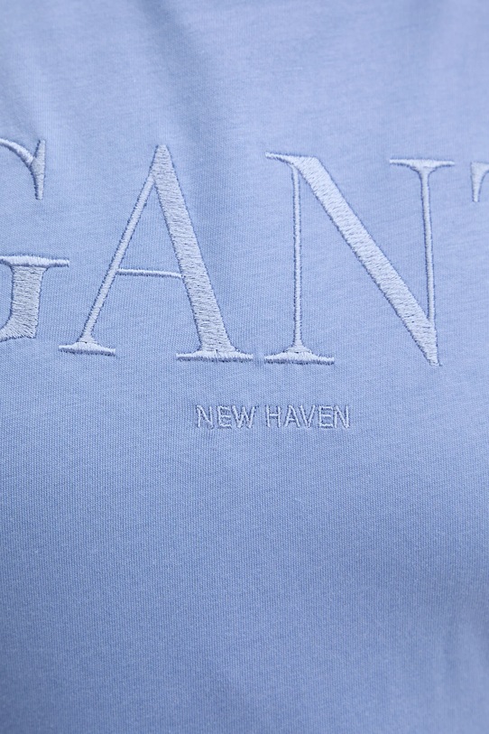 Gant t-shirt bawełniany 4200502 niebieski