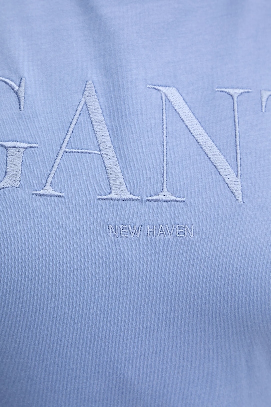Gant t-shirt bawełniany 4200502 niebieski
