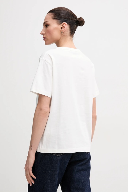 Oblečenie Bavlnené tričko Gant 4200573 biela