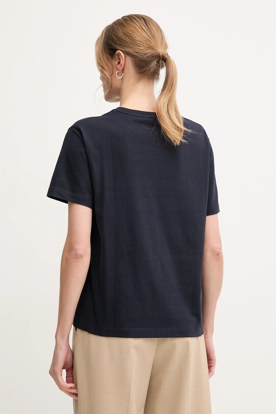 Odzież Gant t-shirt bawełniany 4200573 granatowy