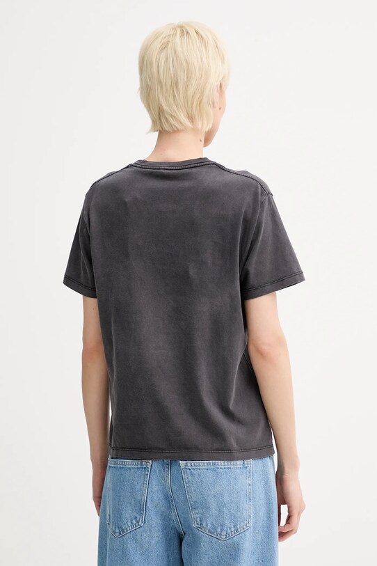 Одяг Бавовняна футболка The Kooples FTSC30036K сірий