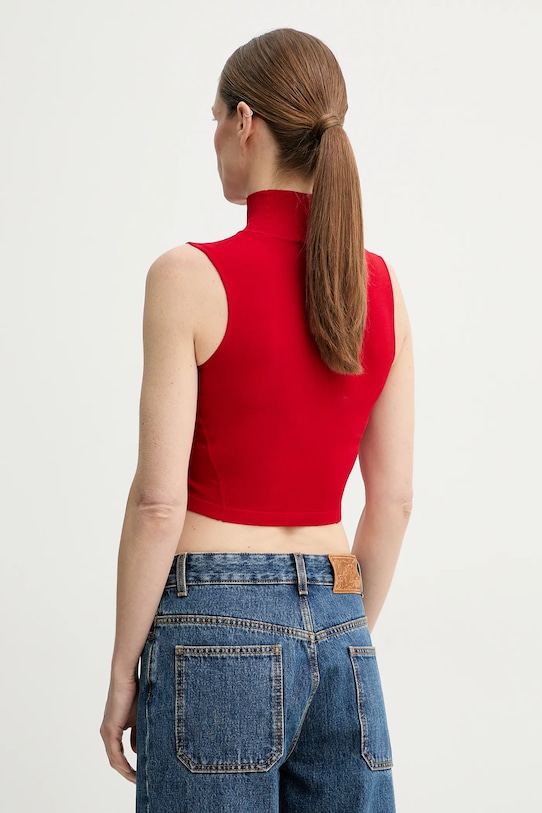 Одяг Блузка The Kooples FTOP30005K червоний