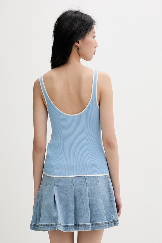 Odzież From Future top damski wełniany WTO01197 niebieski