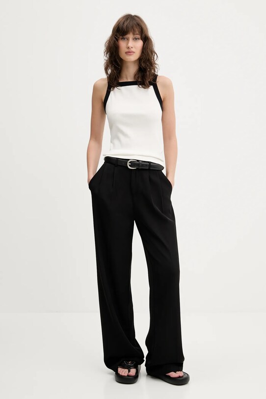 Abercrombie & Fitch top KI139.5318.110 alb SS25
